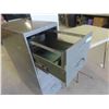 Image 3 : 3 Drawer Metal Filing Cabinet 42'' x 28'' x 15''