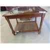 Image 3 : 3 Piece Coffee Table Set: Coffee Table 14 1/2'' x 38'' Across , End Table