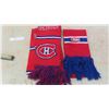 Image 8 : Goalie Pads, 5 Hockey Sticks, Montreal Canadian Scarfs