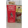 Image 2 : Johnnie Walker Texas Mickey with Stand, Carlings Brewry Crate 12'' 