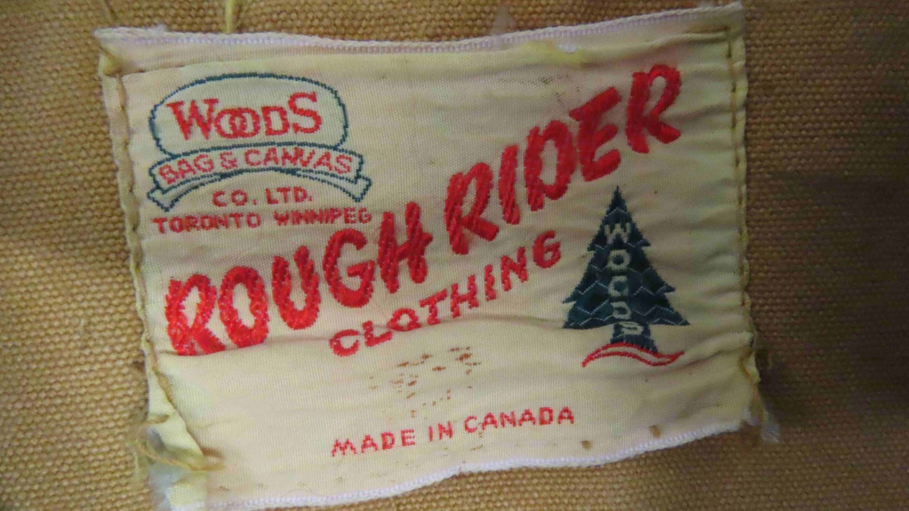 Klondike Jacket Size Large , Woods Rough Rider Jacket Size Large ...