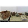 Image 1 : MSM Crate, Cassettes, Vintage Ship That Used to Light Up, Plus