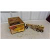 Image 1 : Cat Metal Grader 12 1/2'' x 4 1/4'' x 3 3/4'' Front Axle is Broken, See in Pictures