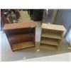 Image 1 : 2 Open Wood Shelves 30'' x 24'' x 12'' & 31'' x 30'' x 12'' 