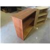 Image 3 : 2 Open Wood Shelves 30'' x 24'' x 12'' & 31'' x 30'' x 12'' 