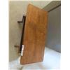 Image 3 : Walnut Magazine Stand 22'' x 22'' x 10'' 