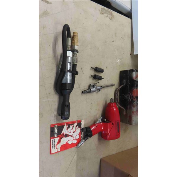 Air Tools: 3/8'' Ratchet, 3/8'' Impact Wrench