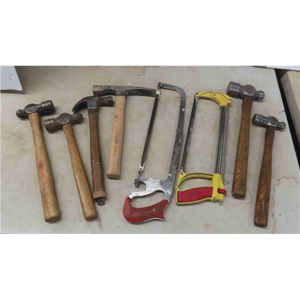 Hacksaws , Hammers , Claw, Plus