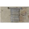 Image 1 : 12 Snap On Wrenches , 1 Specialty 5/16''-1 1/16''
