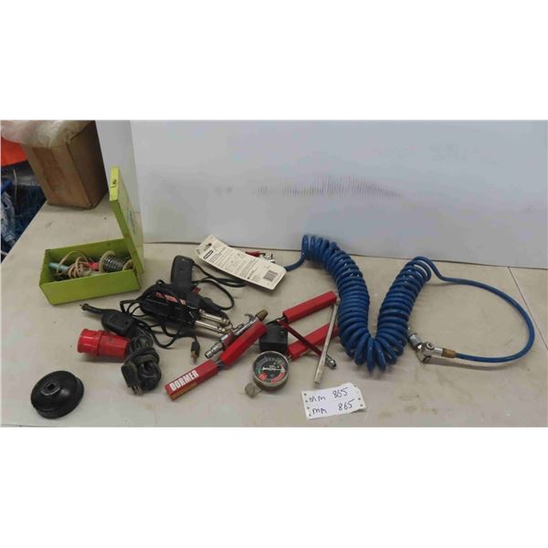 Soldering Gun, Drill Bits, Air Hose, Engraver, Plus