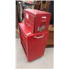 Image 2 : Rolling 2 Piece Tool Cabinet with Odds Tools Inside - Combined Cabinet