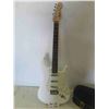 Image 2 : Squier Strat by Fender Electric Guitar with Hard Case 
