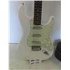 Image 3 : Squier Strat by Fender Electric Guitar with Hard Case 