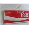 Image 2 : Older Coca Cola Metal Sign 45 1/2'' x 11 1/2'' 