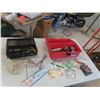 Image 1 : 2 Tackle Boxes with Fishing Lures, Hooks, Line, Weights & More 