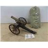 Image 1 : Cannon Display 15'' x 9 1/2'' , Tribal Mask 6'' x 13 1/2''