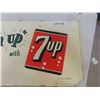 Image 2 : Vintage 7UP Metal Sign 15'' x 30''