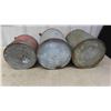 Image 3 : 3 Metal Gas Containers