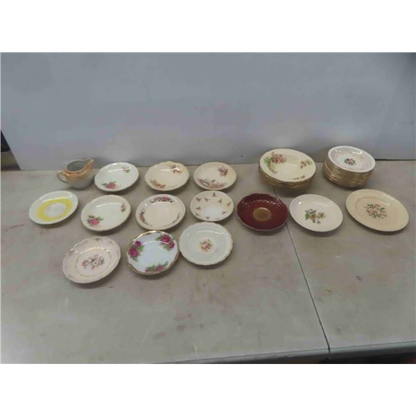 31 Pieces of China Saucers, Bowls & More 