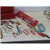 Image 3 : Tool Box with Various Tools - Hammers, Plyers, Screwdrivers, Plus