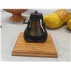 Image 5 : Dutch Clogs , Wooden Bowl,  Mounted Brass Bell, Plus