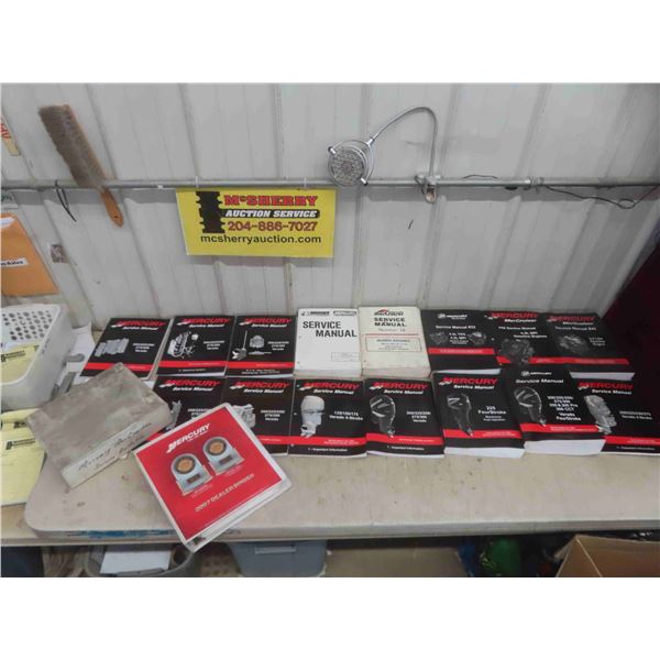 15 Manuals: Mercury Outboards, Mercruiser 