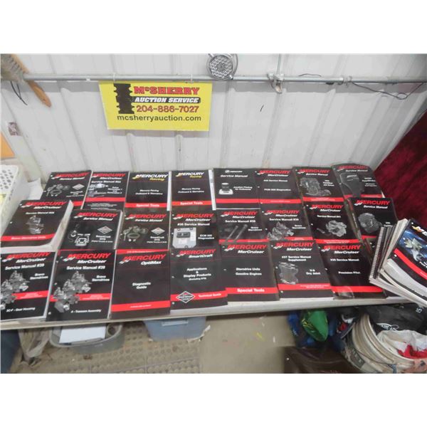34 Mecury Outboard Manuals 