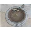 Image 2 : Cast Bird Bath 28'' Tall 