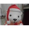 Image 4 : Christmas Bear Blow Mold 28'' Tall -Works