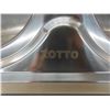 Image 2 : New Old Stock Zoho Stainless Steel Double Sink 33 1/2'' x 19 3/4'' x 7'' 