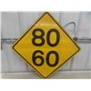Image 1 : Metal Road Sign 33'' x 33'' 