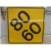 Image 3 : Metal Road Sign 33'' x 33'' 