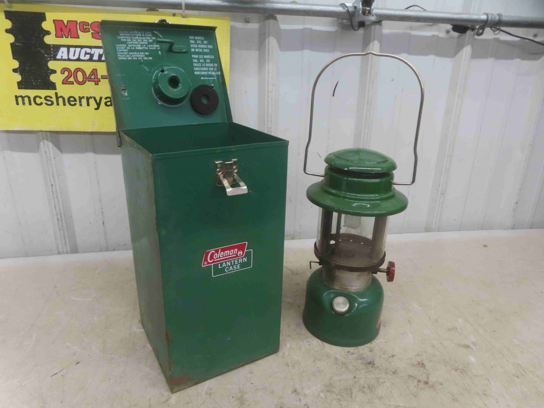 Coleman Lantern Model 335 with Matching Case