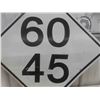 Image 4 : Metal Road Sign 33'' x 33'' 