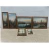 Image 1 : 6 Framed Signed Prints Largest is 17 1/4'' x 14 1/4'' 