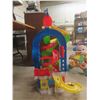 Image 7 : Fisher Price Toddler Toys: Shopping Cart, Sift and Stand, Laugh and Learn Baby Walker