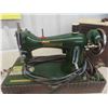 Image 8 : Minerva Sewing Machine in Case 