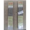 Image 1 : New 2 Mini Blinds in Almond Color 20'' x 45'' 