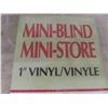 Image 2 : New 2 Mini Blinds in Almond Color 20'' x 45'' 