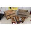 Image 1 : 2 Wood Pepsi Crates , 13 Sewing Drawers 