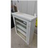 Image 2 : Pharmacy Wall Cabinet 24'' x 21'' x 6'' 