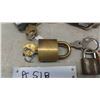 Image 3 : Vintage Padlocks - Brass US 