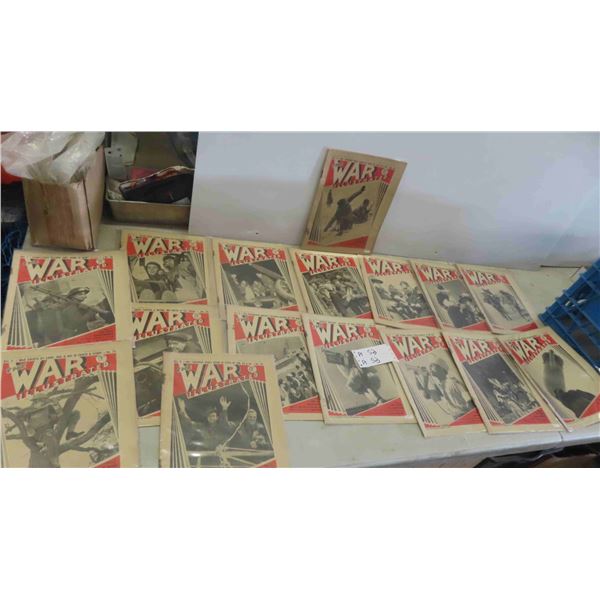 (16) 1940 The War Illustrated Magazines/Papers