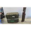 Image 1 : Military Food Canister 16'' x 20'' x 9''  , Metal Flare Canister with Flares