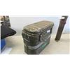 Image 3 : Military Food Canister 16'' x 20'' x 9''  , Metal Flare Canister with Flares