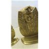 Image 5 : 2 Brass/Copper Book Ends - Egyptian , Stage Coach