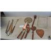 Image 1 : Copper Kitchen Utensils, Pyrex Dish, Plus