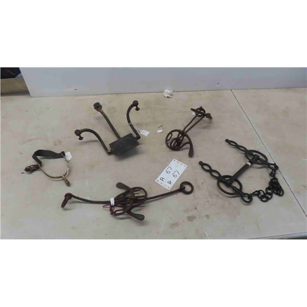 Buggy Steps, Vintage Horse Bits, 1 Spur