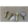 Image 1 : 3 New Airline Filters and Gauge