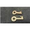 Image 4 : 4 Brass CPR Keys 